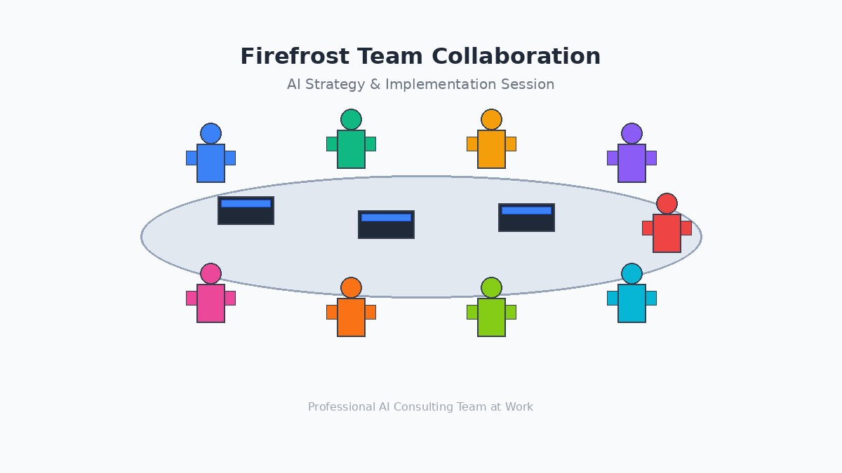 Firefrost team collaborating on AI solutions